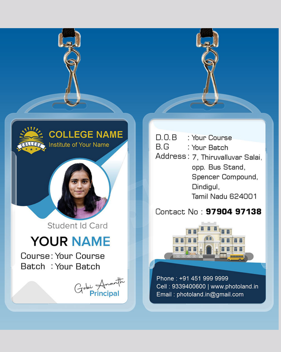 Staff Card